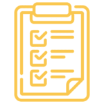 Yellow clipboard icon