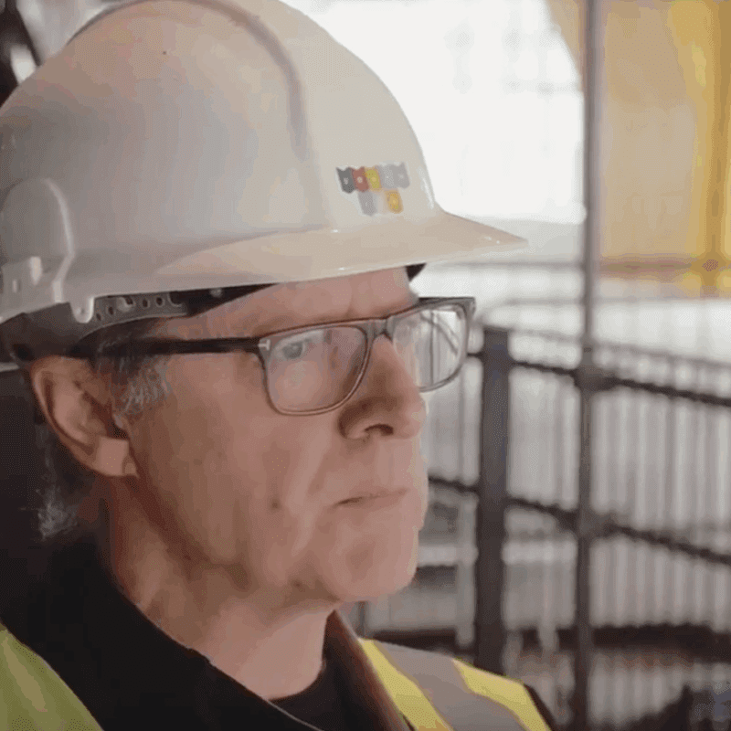 Headshot of John Boardman in a hard hat